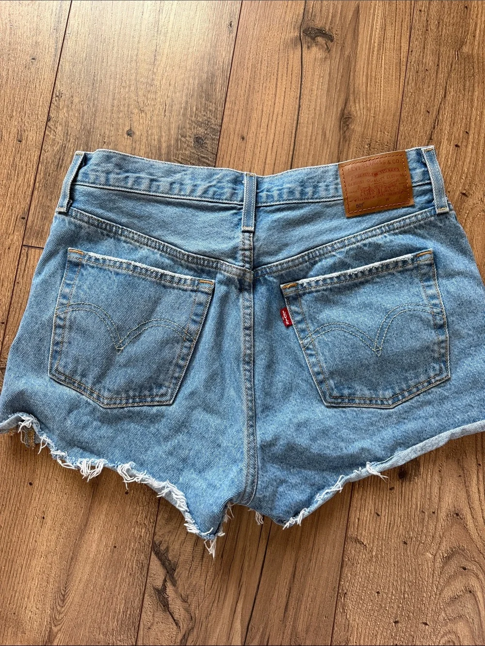 Levi’s 501 Original Button Fly Denim Shorts – Medium Wash, Size 29